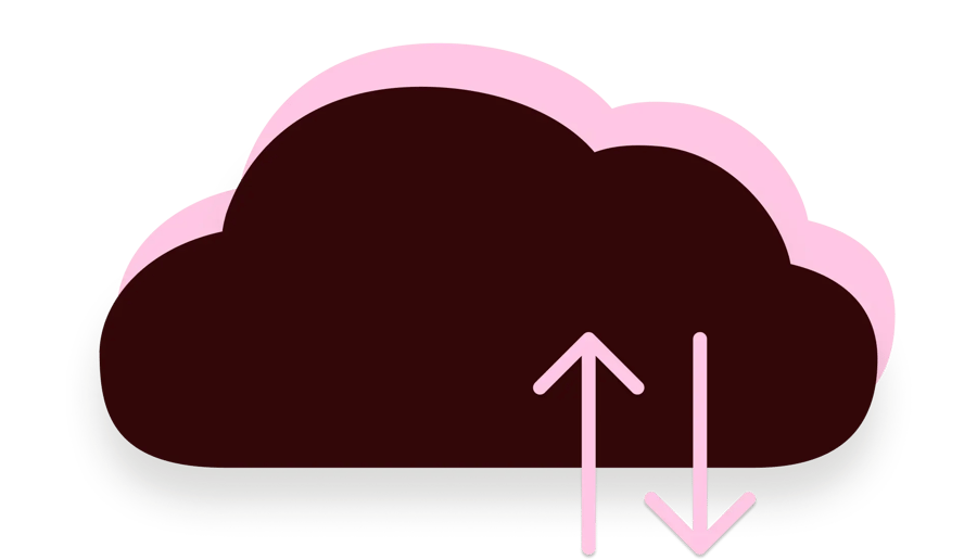 Connectivity cloud graphic