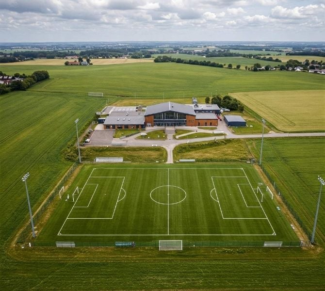 sports club in the countryside